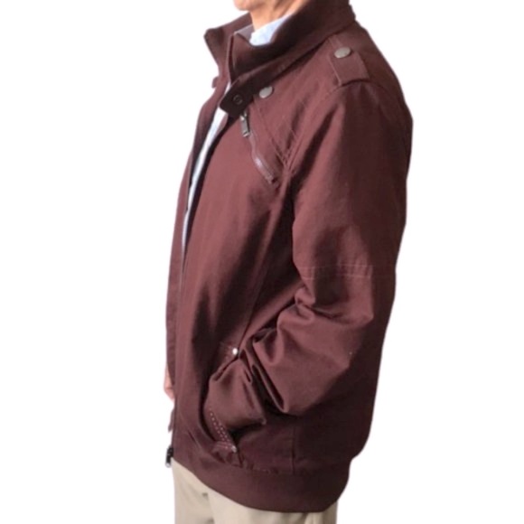 DWAR Men’s Dark Red utility jacket. Size M - Picture 10 of 10